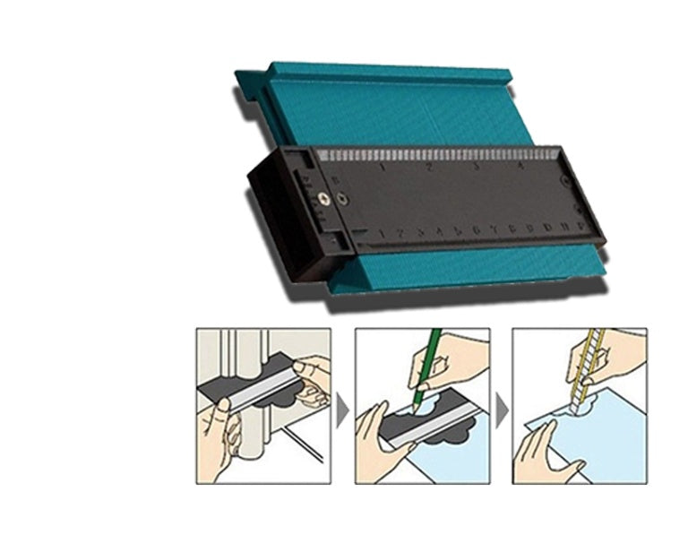 Radial Ruler Contour Gauge Taker