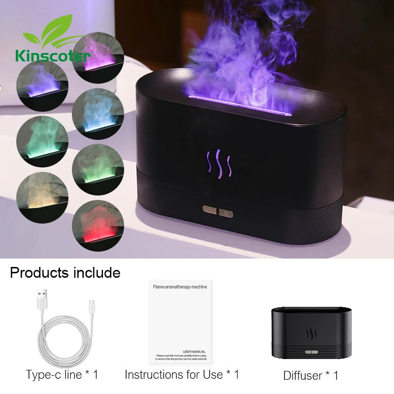 Kinscoter LED Aroma Diffuser Air Humidifier