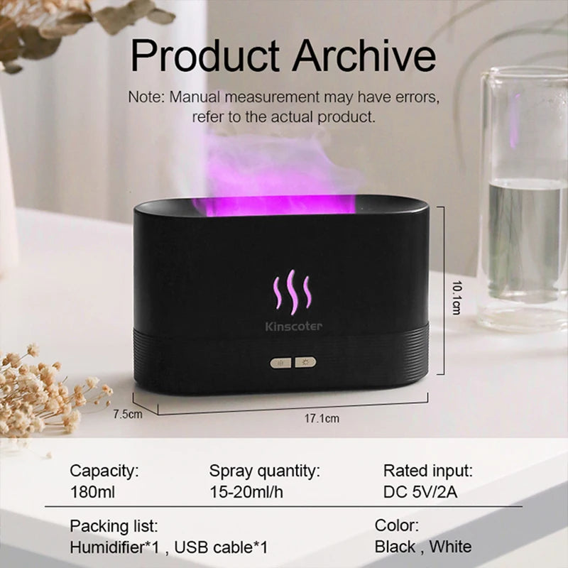 Kinscoter LED Aroma Diffuser Air Humidifier