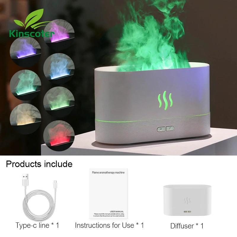 Kinscoter LED Aroma Diffuser Air Humidifier