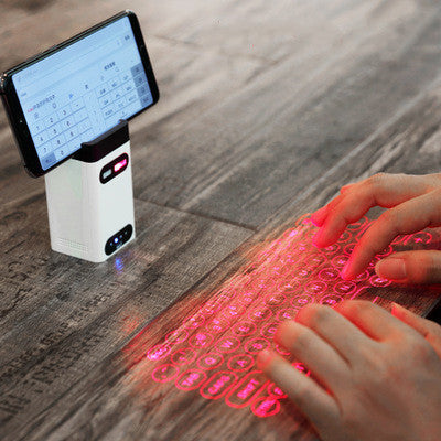 Virtual Laser Keyboard with Mouse  with Powerbank– Bluetooth
