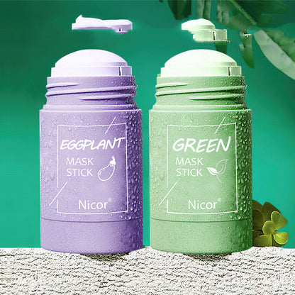Nicor Green Tea Mask Stick and Eggplant Mask Stick