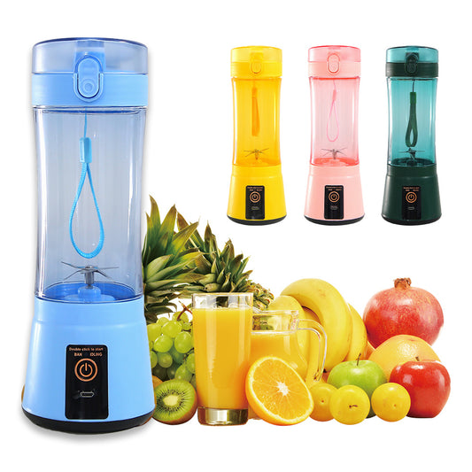 Portable USB Rechargeable Mini Blender – Electric Fruit Juicer & Smoothie Maker