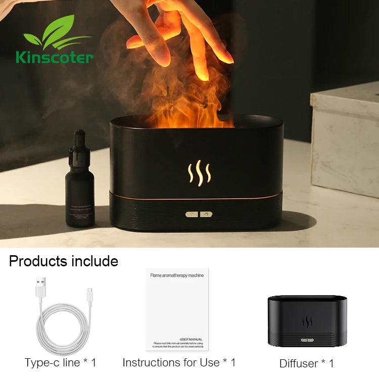 Kinscoter LED Aroma Diffuser Air Humidifier