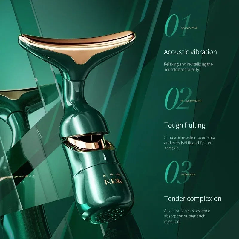 KDK HF Facial Machine – Face & Neck Microcurrent Massager