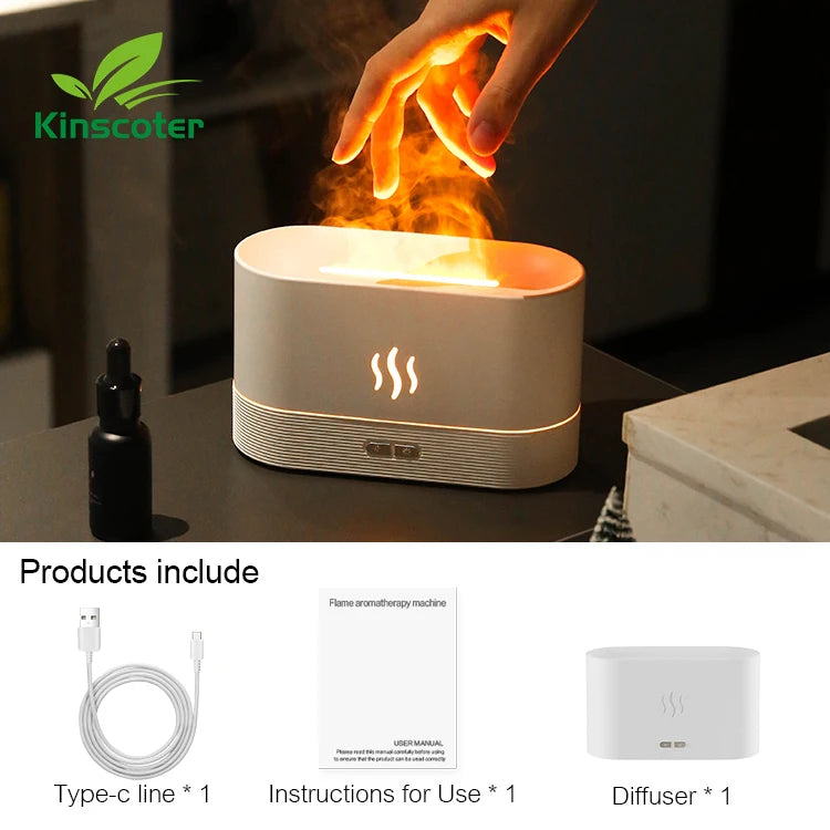 Kinscoter LED Aroma Diffuser Air Humidifier