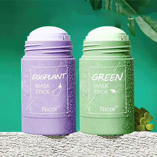 Nicor Green Tea Mask Stick and Eggplant Mask Stick