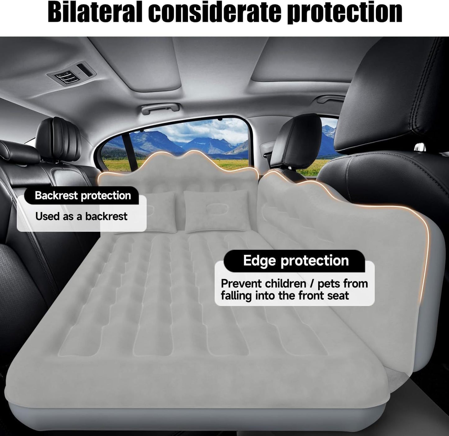 Car SUV Air Mattress with pump and pillows!